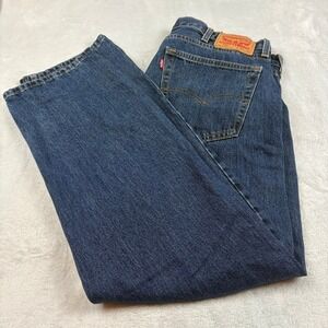 Levi's 505 Jeans Men's Regular Fit Straight Leg Denim Classic USA *READ *Altered